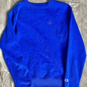 Blue champion (brand) crewneck